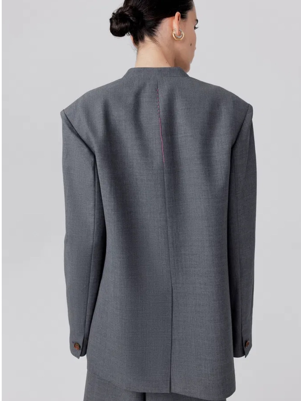 New Fabrique Hera Blazer in Worsted Wool Blend - Picture 7 of 15